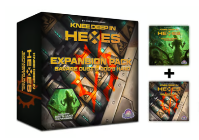 Till5am games Knee Deep in Hexes ALL-IN pledge Obsahuje 2 rozšíření a Big box