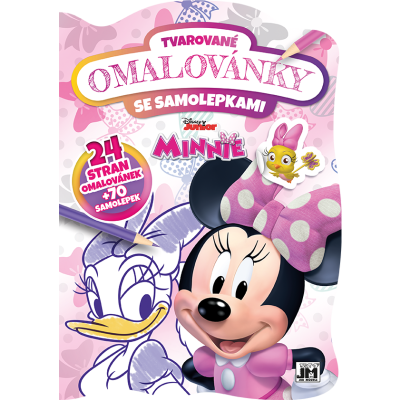 Tvarované omalovánky Minnie