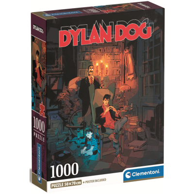 Clementoni - Puzzle 1000 Dylan Dog