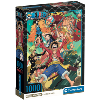 Clementoni - Puzzle 1000 One Piece