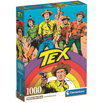 Clementoni - Puzzle 1000 Tex