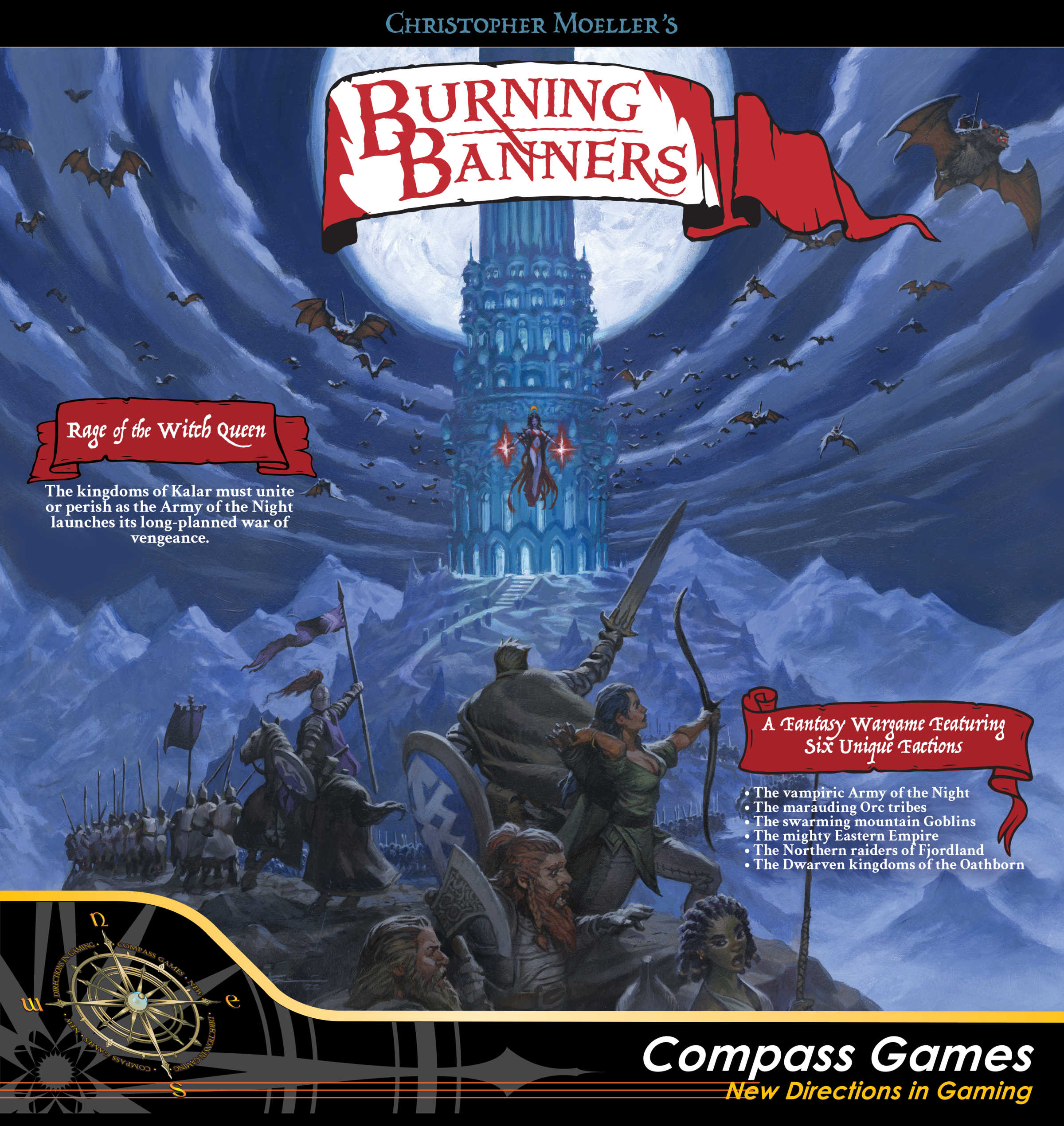 Compass Games Burning Banners: Rage of the Witch Queen