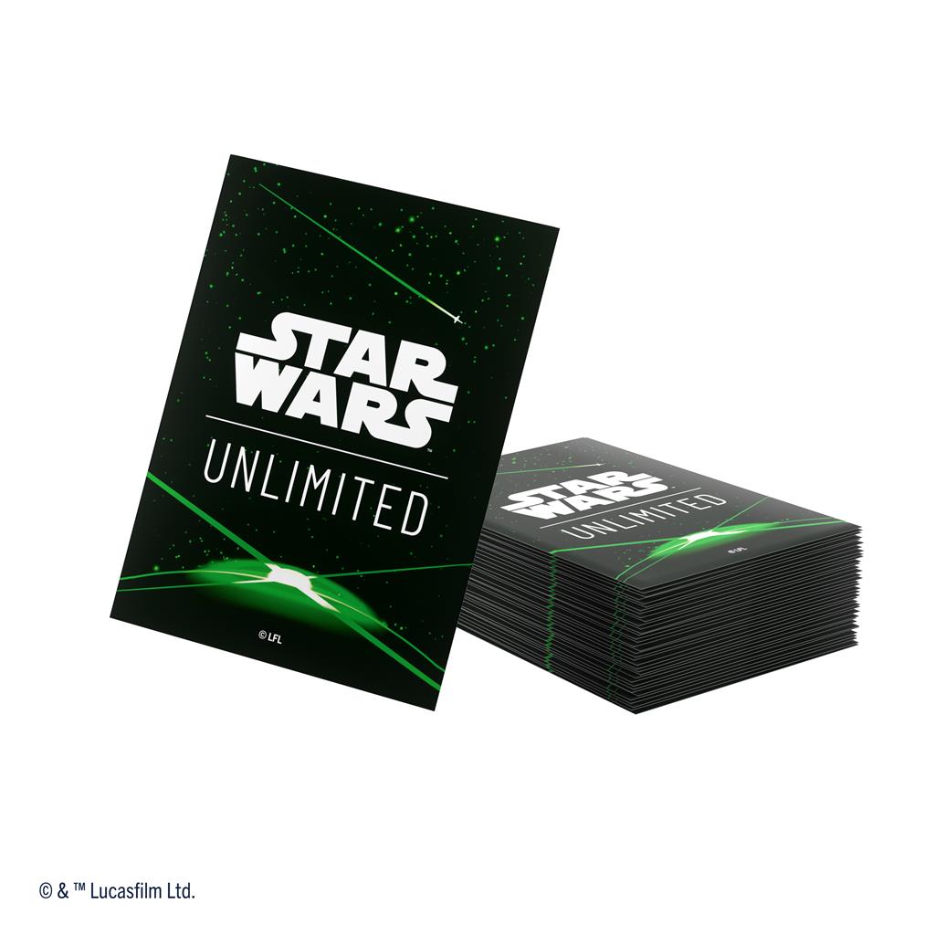 Gamegenic - Star Wars: Unlimited Art Sleeves - Card Back Green