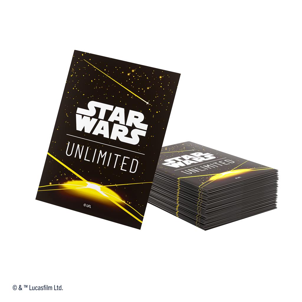 Gamegenic - Star Wars: Unlimited Art Sleeves - Card Back Yellow