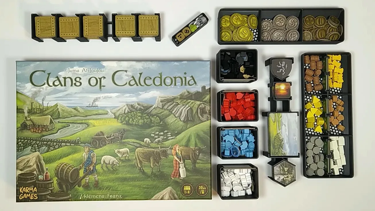 Inserty HERMAN Insert: Clans of Caledonia (INS21)