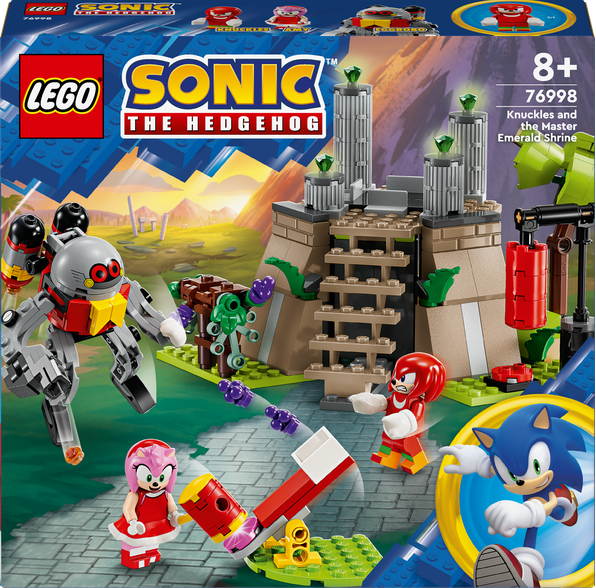 LEGO® Sonic The Hedgehog™ Knuckles a chrám Master Emerald 76998