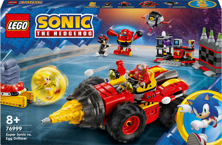 LEGO® Sonic The Hedgehog™ Super Sonic vs. Egg Drillster 76999