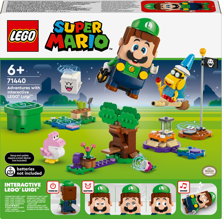 LEGO® Super Mario™ Interaktivní LEGO® Luigi™ a dobrodružství 71440