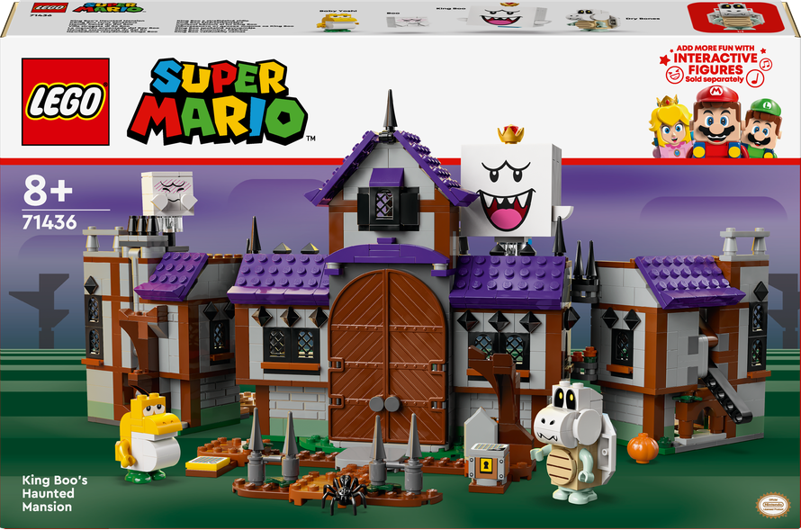 LEGO® Super Mario™ King Boo a strašidelné sídlo 71436