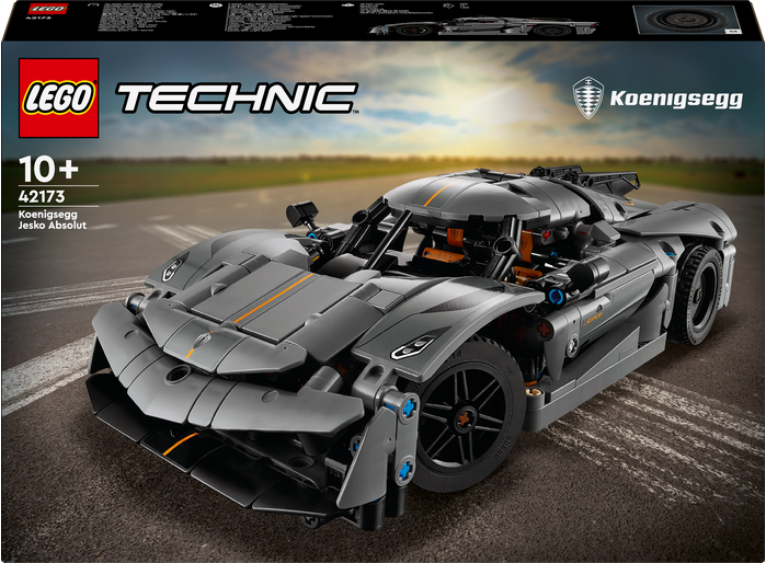 LEGO® Technic Šedé hyperauto Koenigsegg Jesko Absolut 42173