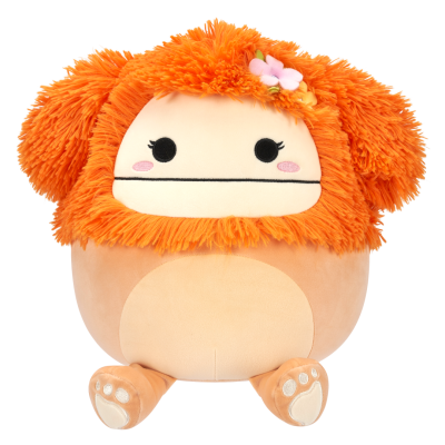 Plyšový mazlíček Squishmallows Oranžový Bigfoot - Shasta