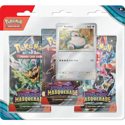 Pokémon TCG: SV06 Twilight Masquerade - 3 Blister Booster