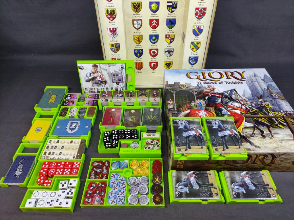 inserty.cz Glory: A Game of Knights - Insert (černý