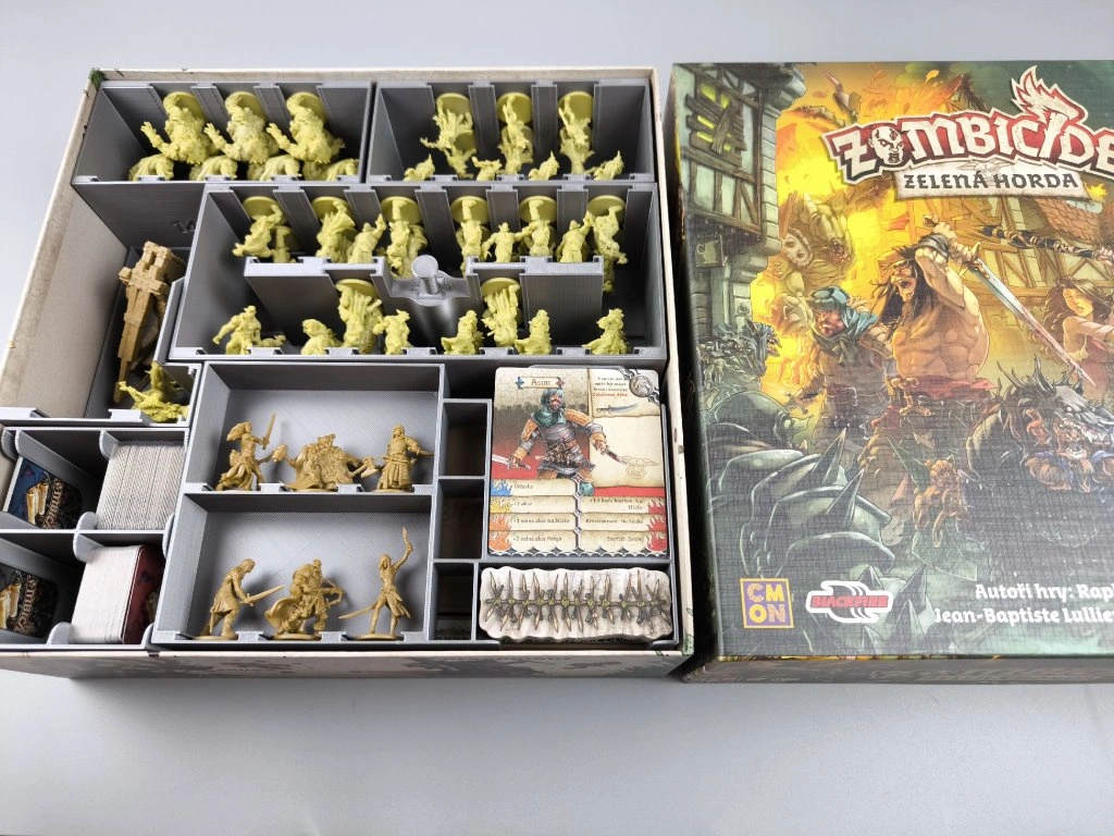 inserty.cz Insert: Zombicide Zelená horda (černý