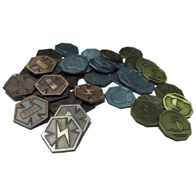 Cranio Creations Barrage (Přehrada) - kovové mince (Metal Coins Pack)