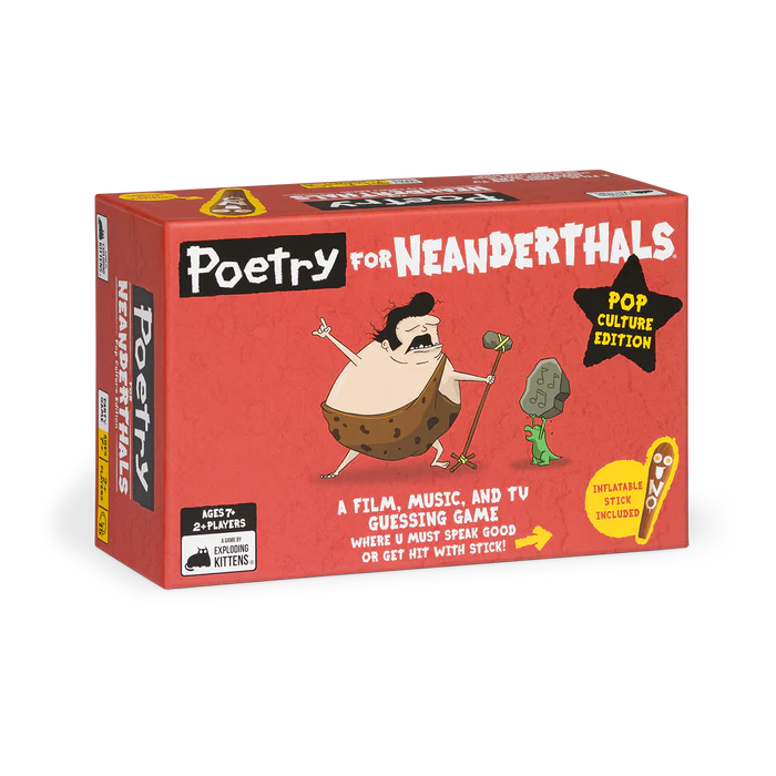 Exploding Kittens Poetry for Neanderthals: Pop Culture Edition - EN