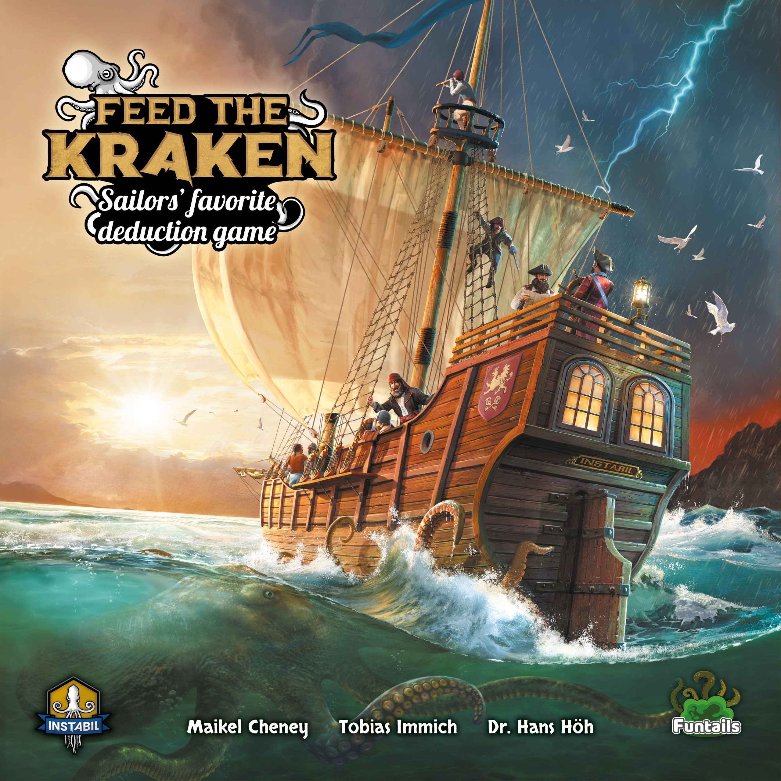 Funtails Poškozené - Feed the Kraken Basic Edition