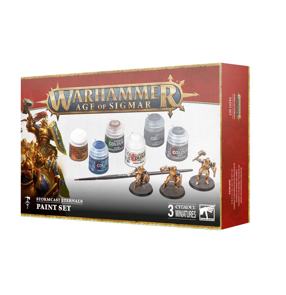 Games Workshop Age of Sigmar – Stormcast Eternals Paints Set