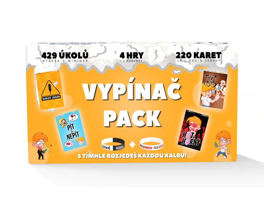 Hry na zdraví Vypínač Pack - CZ