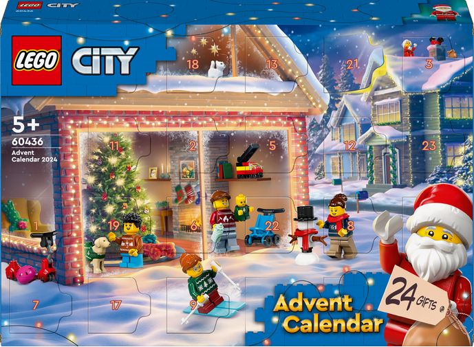 LEGO® City 60436 Adventní kalendář 2024