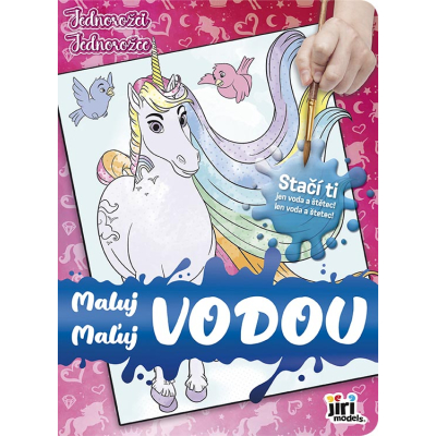 Maluj vodou Jednorožci