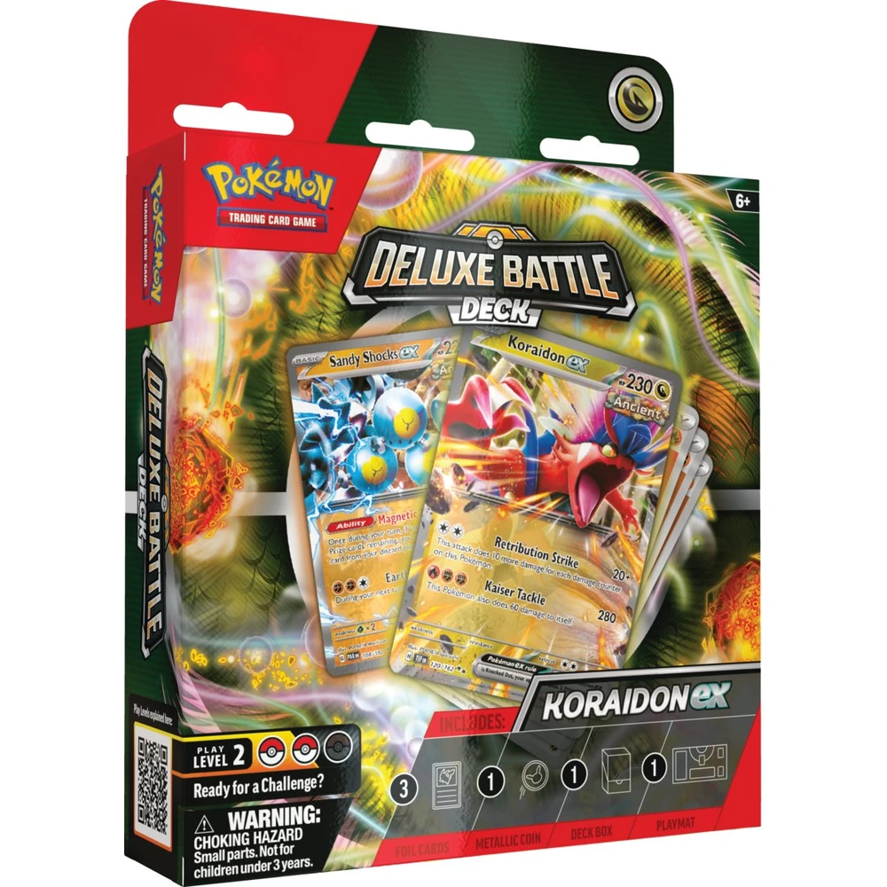 Nintendo Pokémon TCG: Deluxe Battle Decks - Miraidon & Koraidon Varianty: Koraidon ex