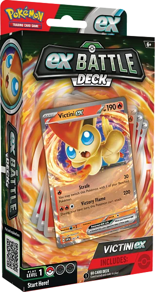 Nintendo Pokémon TCG: ex Battle Deck - Victini & Miraidon Varianty: Victini ex