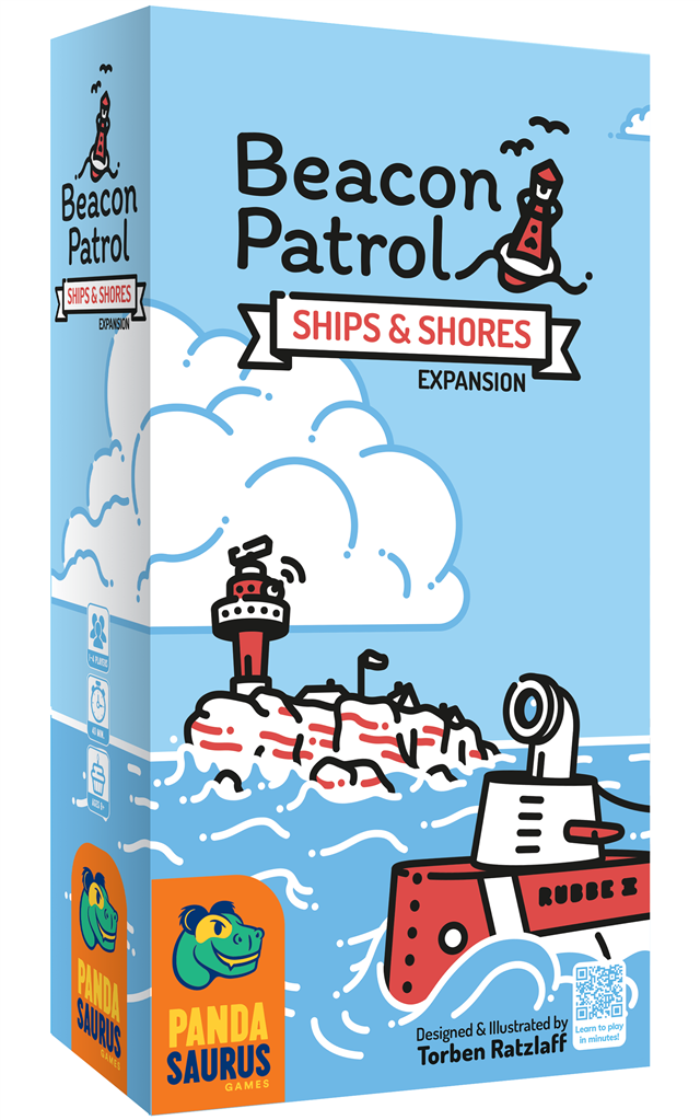 Pandasaurus Games Beacon Patrol: Ships & Shores - EN