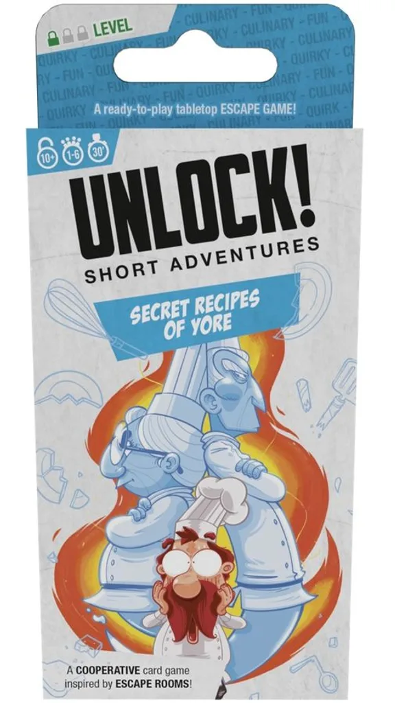 Space Cowboys Unlock! Short Adventures 1: Secret Recipes of Yore