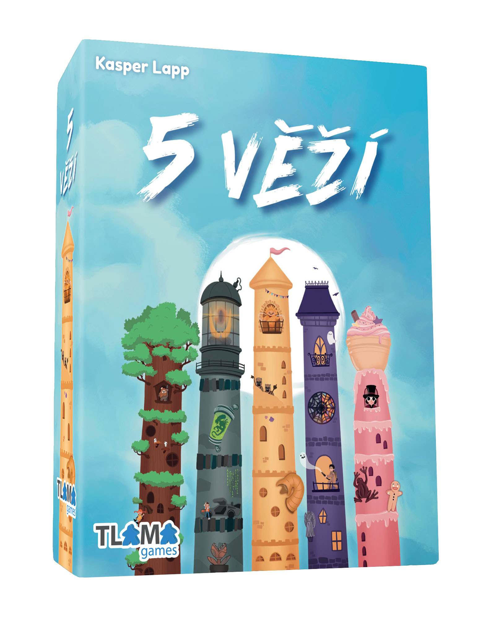 TLAMA games Poškozené - 5 věží