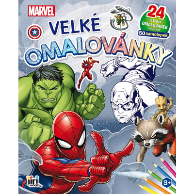 Velké omalovánky Marvel