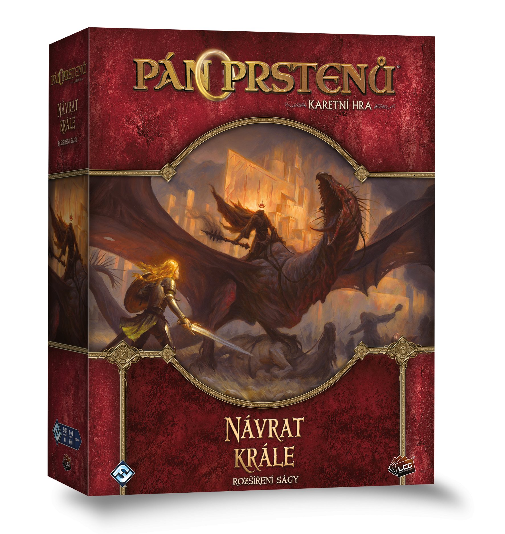 Asmodee Czech Republic Pán prstenů: karetní hra - Návrat krále - CZ