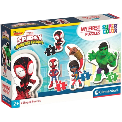 Clementoni - Moje první puzzle 4v1 Spidey a jeho úžasní přátelé (3