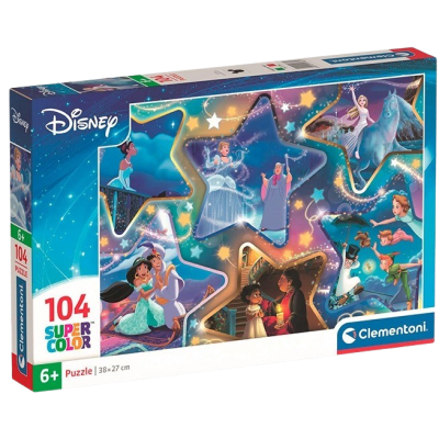 Clementoni - Puzzle 104 Disney: Magické momenty