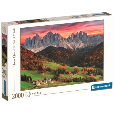 Clementoni - Puzzle 2000 Údolí Val di Funes