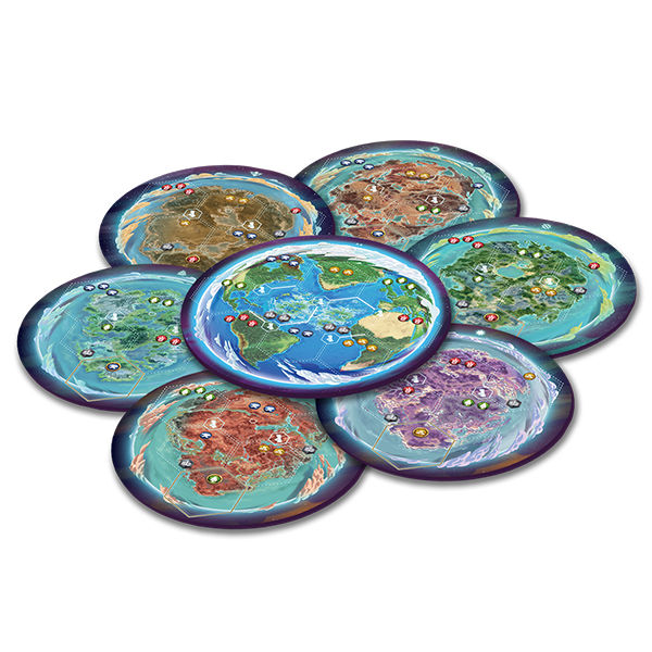 Cranio Creations Anunnaki: Core Planets Playmats - EN