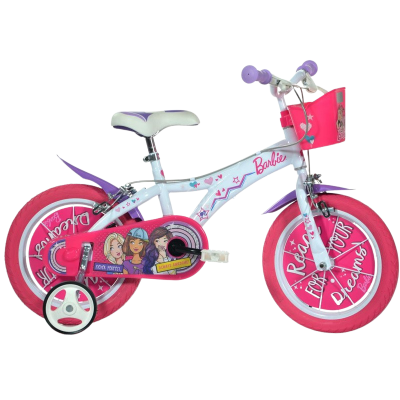 DINO Bikes - Dětské kolo 14" - Barbie 2022