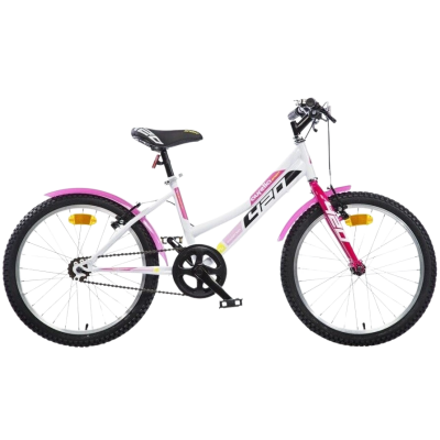 DINO Bikes - Dětské kolo 20" - Aurelia Sport bílo-růžové