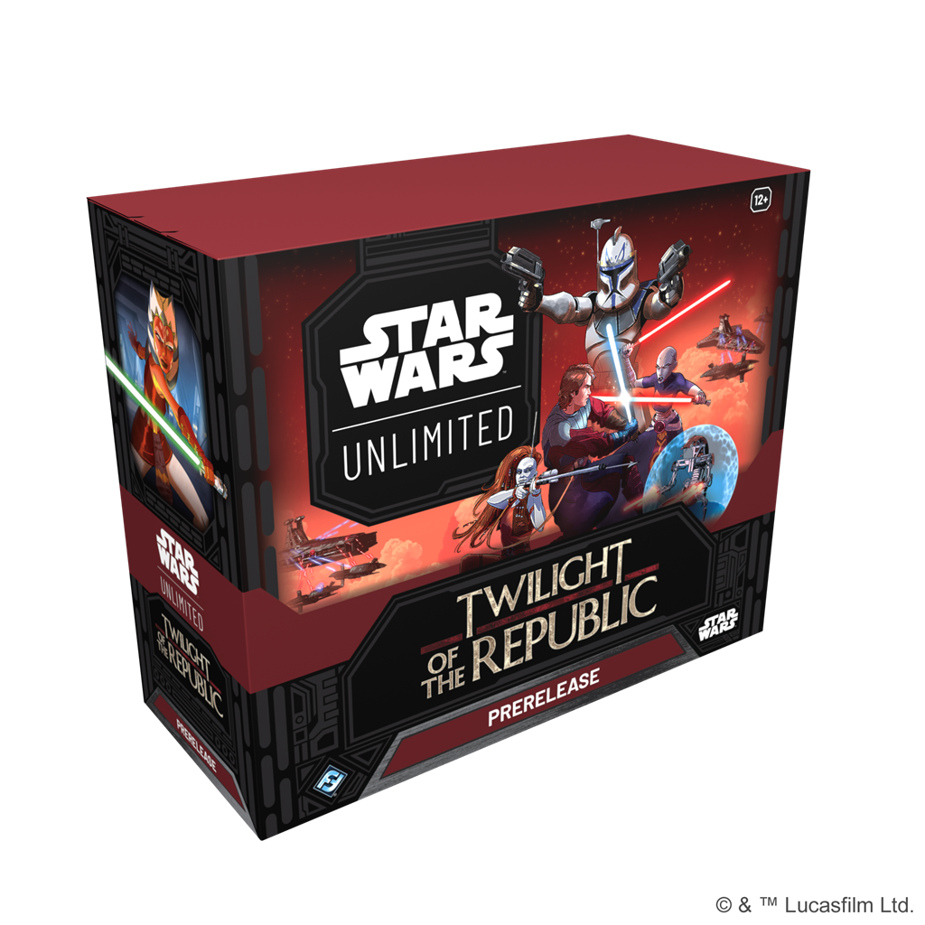 Fantasy Flight Games Star Wars: Unlimited - Twilight of the Republic Prerelease Box - EN