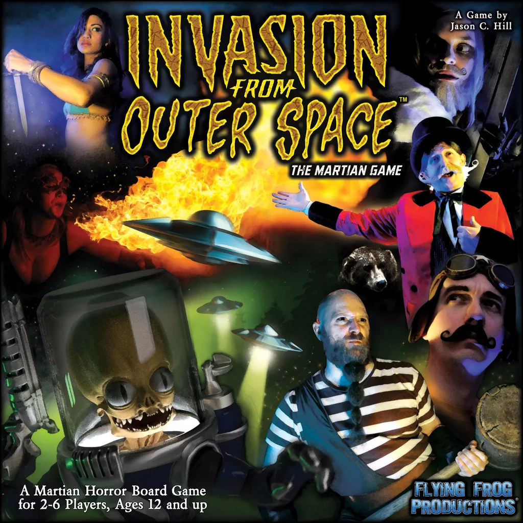 Flying Frog Productions Invasion from Outer Space: The Martian Game - EN