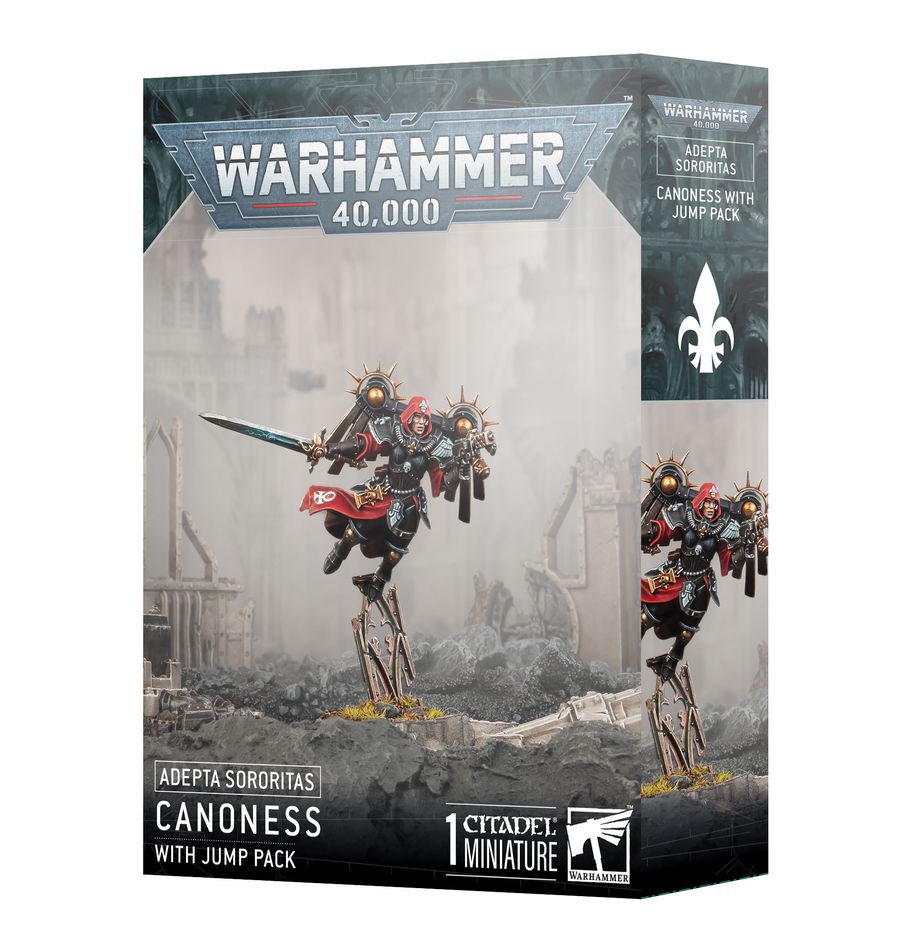 Games Workshop Adepta Sororitas: Canoness with Jump Pack - EN