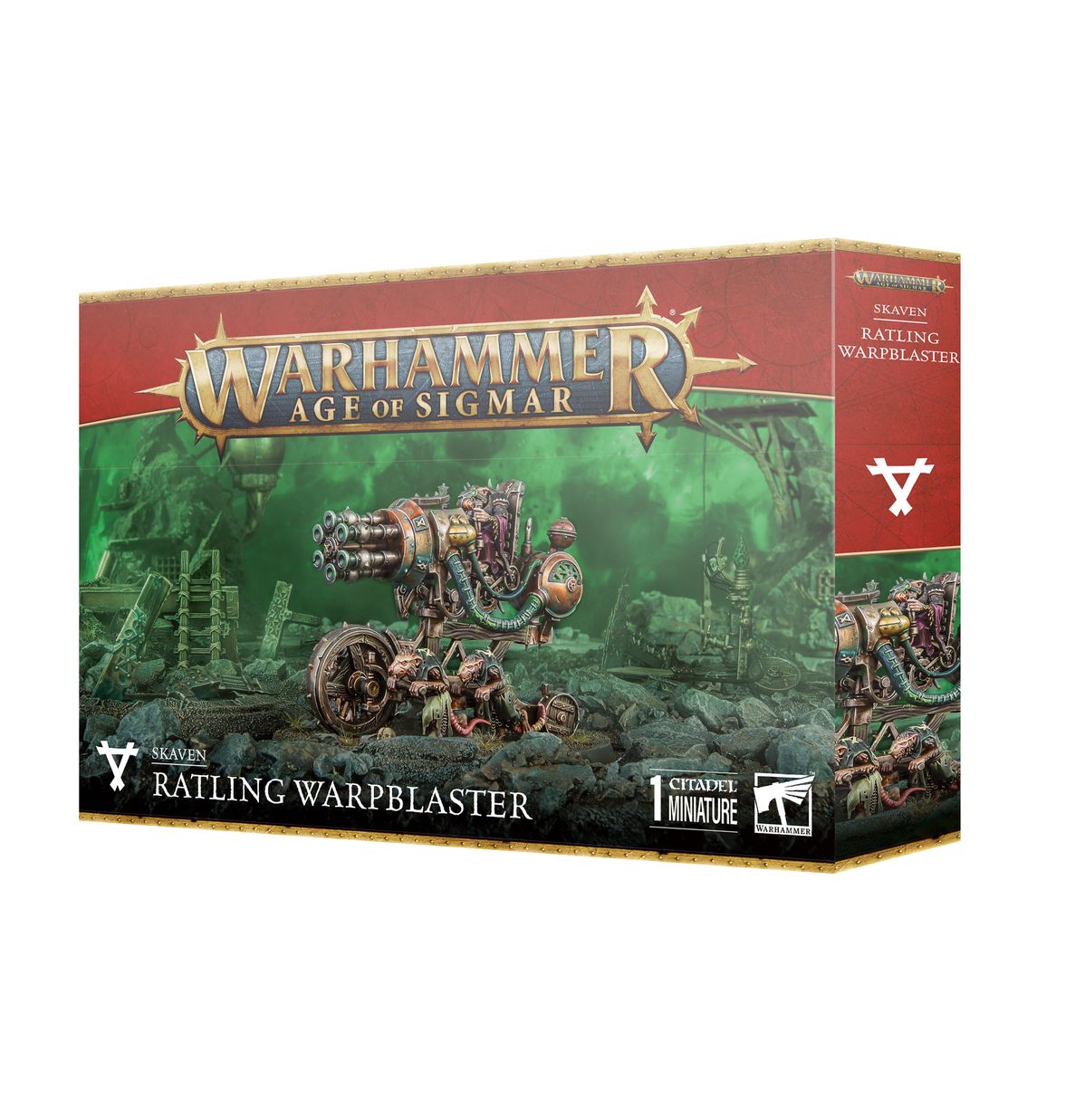 Games Workshop Age of Sigmar: Skaven: Ratling Warpblasters - EN