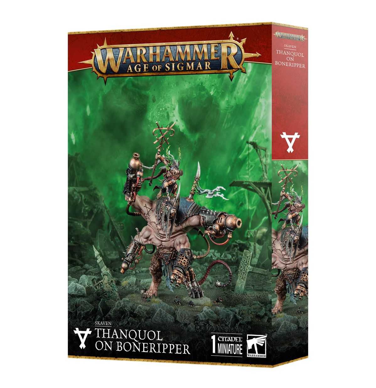 Games Workshop Age of Sigmar: Skaven: Thanquol on Boneripper - EN