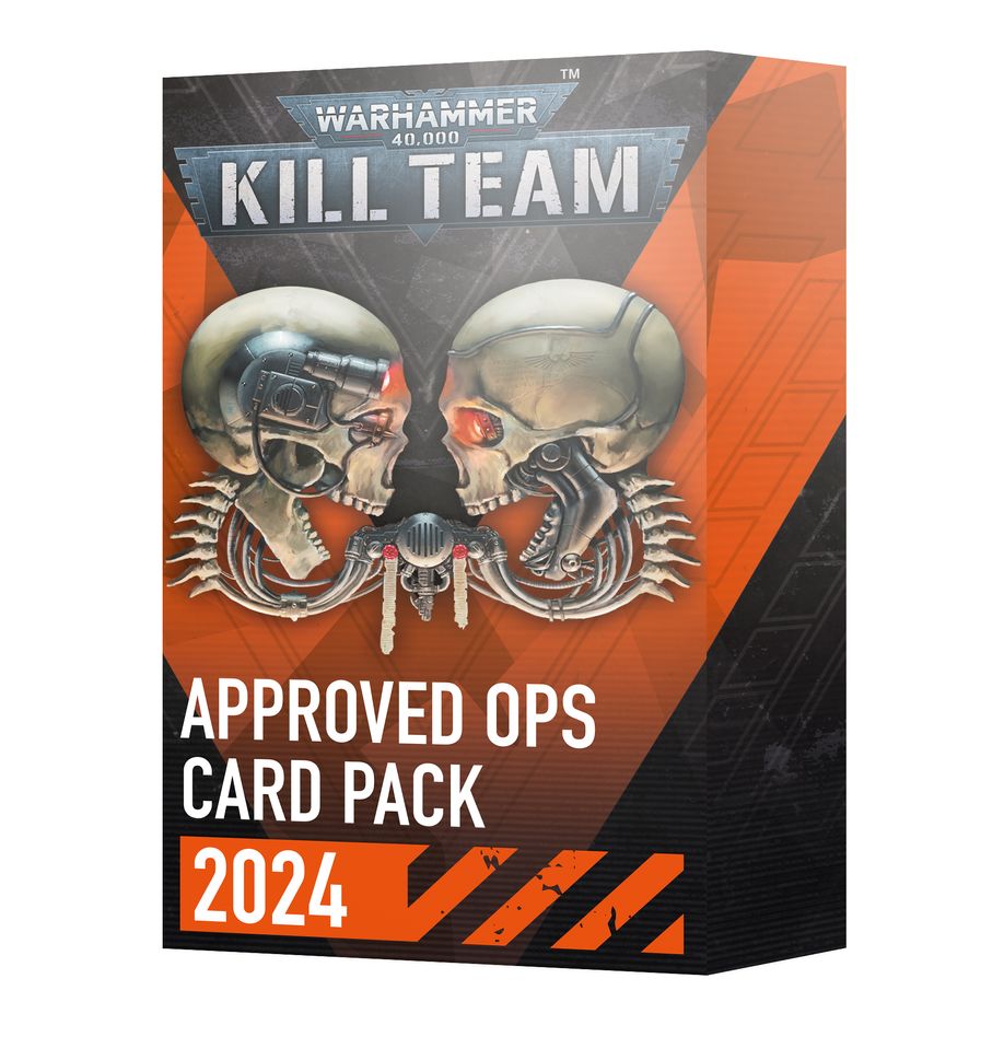 Games Workshop Warhammer 40000: Kill Team: Approved Operations Card Pack 2024 - EN