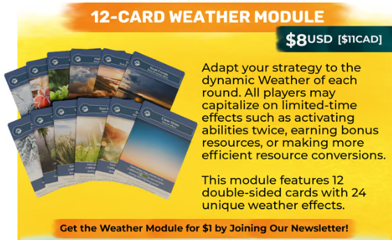 Inside Up Games Earth - Weather modul expanze