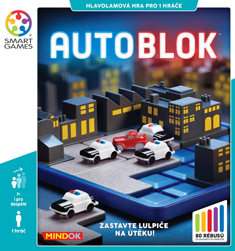 Mindok SMART games - Auto Blok