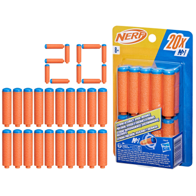 Nerf N1 - 20 náhradních šipek