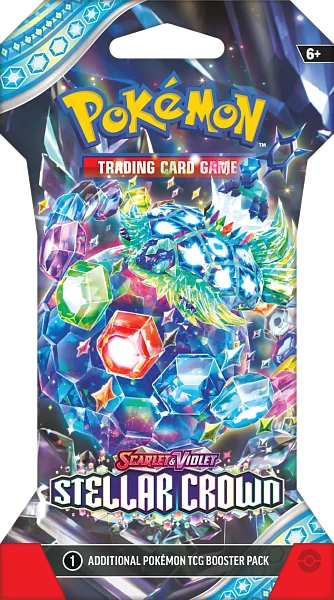 Nintendo Pokémon TCG: SV07 Stellar Crown - 1 Blister Booster