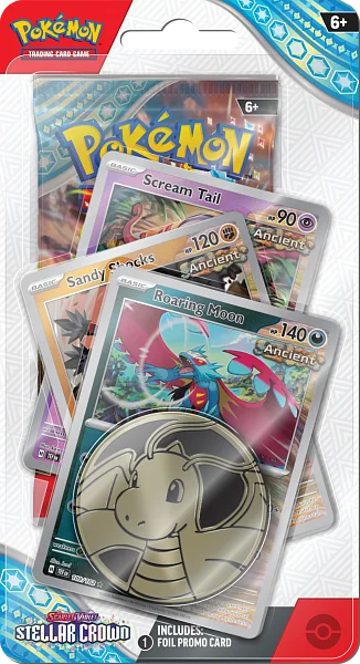 Nintendo Pokémon TCG: SV07 Stellar Crown - Premium Checklane Blister