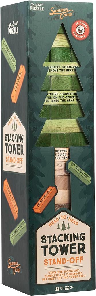 Professor Puzzle Giant Stacking Tower Stand-Off - EN